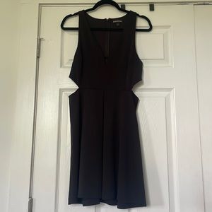 Express Cut Out Black dress